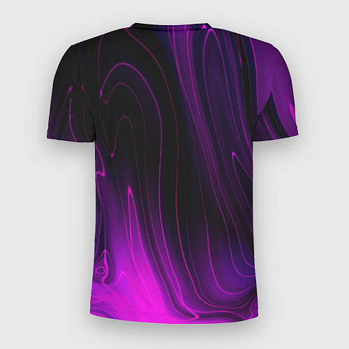Мужская спорт-футболка Bon Jovi violet plasma / 3D-принт – фото 2