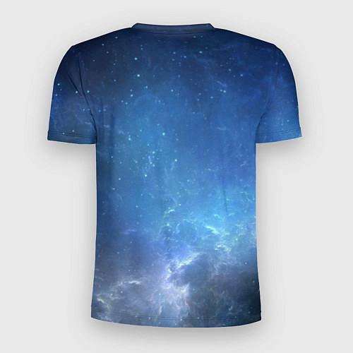 Мужская спорт-футболка Холодное космическое молчание / 3D-принт – фото 2