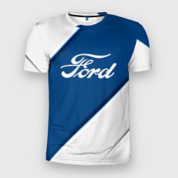 Мужская спорт-футболка Ford - СИНЯЯ ПОЛОСА