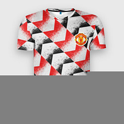 Футболка спортивная мужская Manchester United - Pre Match Top 202223, цвет: 3D-принт