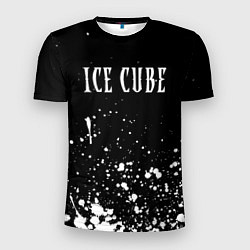 Мужская спорт-футболка Ice Cube - брызги краски