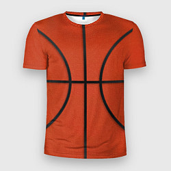 Мужская спорт-футболка Стандартный баскетбольный мяч