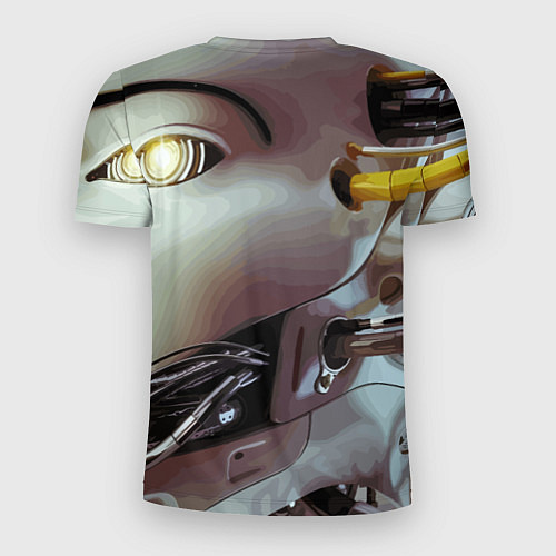 Мужская спорт-футболка Башка Барта Симпсона - Robopunk / 3D-принт – фото 2