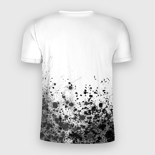 Мужская спорт-футболка Рэпер Баста в стиле граффити: символ сверху / 3D-принт – фото 2