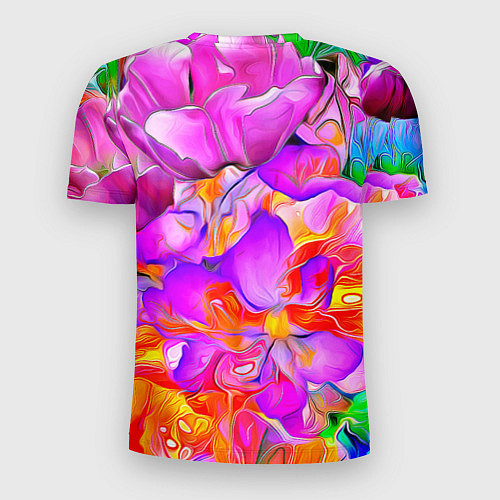 Мужская спорт-футболка Flower Illusion / 3D-принт – фото 2
