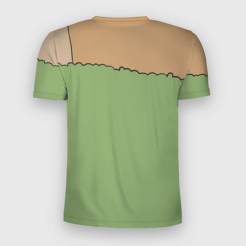 Мужская спорт-футболка Pepe Gomer прячется в кусты / 3D-принт – фото 2