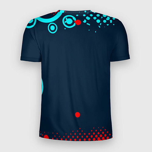 Мужская спорт-футболка Alan walker - неон / 3D-принт – фото 2