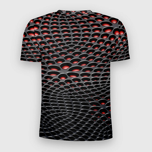 Мужская спорт-футболка Imitation snake skin - pattern / 3D-принт – фото 2