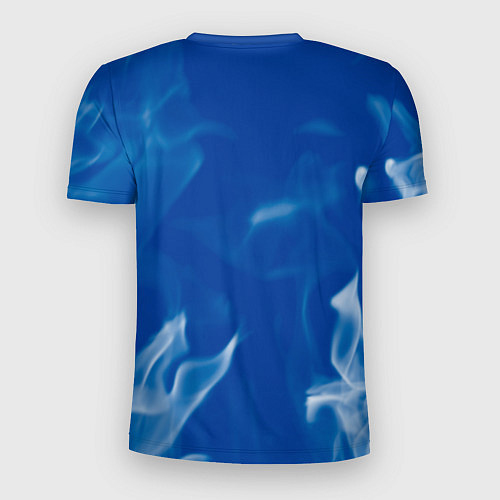 Мужская спорт-футболка Nasa - пламя / 3D-принт – фото 2