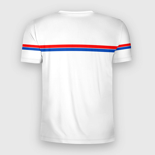 Мужская спорт-футболка Nasa - полосы / 3D-принт – фото 2