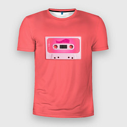 Футболка спортивная мужская BTS cassette, цвет: 3D-принт
