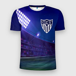 Футболка спортивная мужская Sevilla ночное поле, цвет: 3D-принт