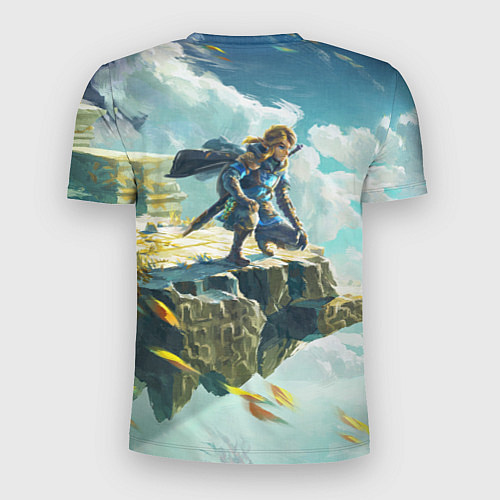 Мужская спорт-футболка The Legend of Zelda: Tears of the Kingdom Линк / 3D-принт – фото 2