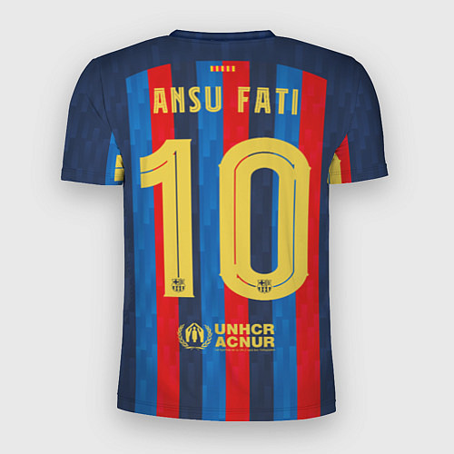 Мужская спорт-футболка Фати Барселона форма 20222023 / 3D-принт – фото 2