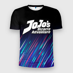 Футболка спортивная мужская JoJo Bizarre Adventure stream, цвет: 3D-принт