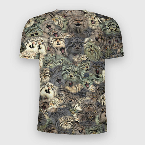Мужская спорт-футболка Мануловый камуфляж / 3D-принт – фото 2