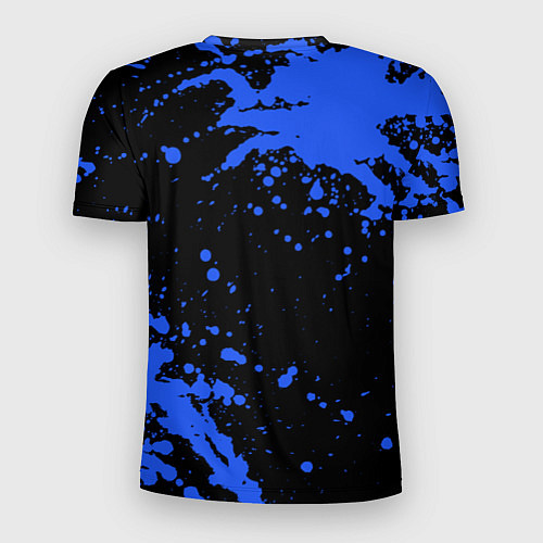 Мужская спорт-футболка Радужные друзья: Синий / 3D-принт – фото 2