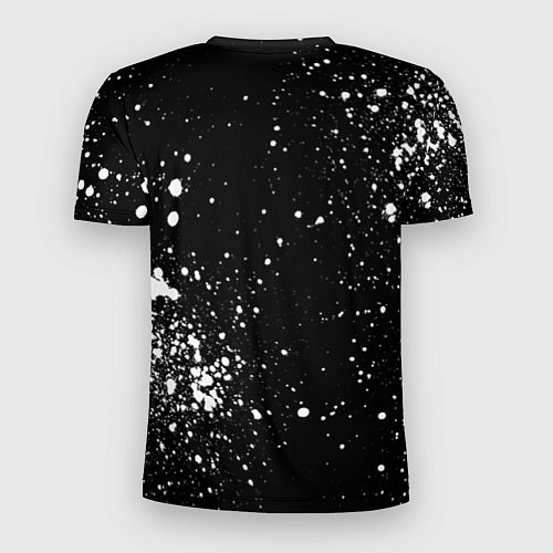 Мужская спорт-футболка Тетрадь смерти брызги / 3D-принт – фото 2