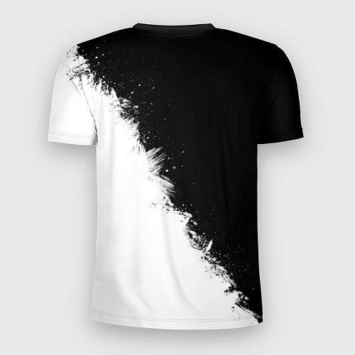 Мужская спорт-футболка Мерседес - АМГ - Краски / 3D-принт – фото 2