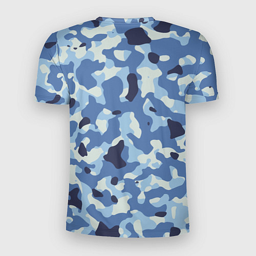 Мужская спорт-футболка Камуфляж ВМФ цифра крупный / 3D-принт – фото 2
