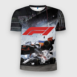 Мужская спорт-футболка Формула 1 - ни за что, блин!