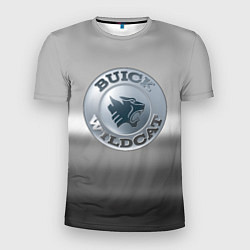 Футболка спортивная мужская Buick Wildcat - emblem, цвет: 3D-принт