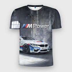 Мужская спорт-футболка BMW M4 GT4 - racing team - motorsport