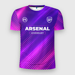 Футболка спортивная мужская Arsenal legendary sport grunge, цвет: 3D-принт