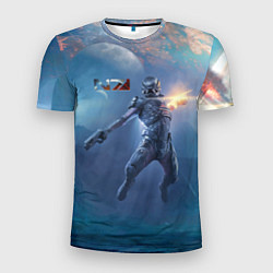 Мужская спорт-футболка Mass Effect Andromeda - Character