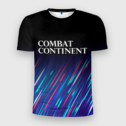 Мужская спорт-футболка Combat Continent stream