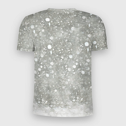 Мужская спорт-футболка Кролик Снежок Милый / 3D-принт – фото 2