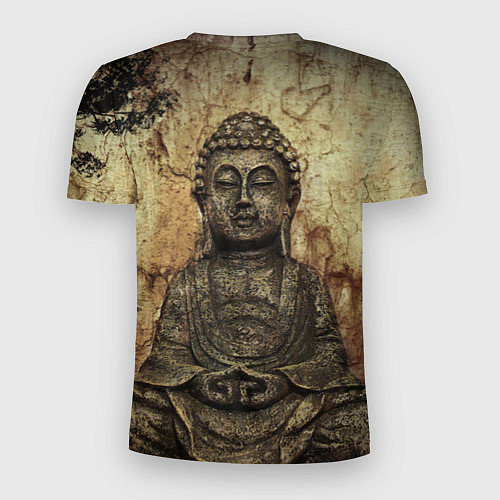 Мужская спорт-футболка Статуя Будды / 3D-принт – фото 2