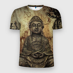 Мужская спорт-футболка Статуя Будды