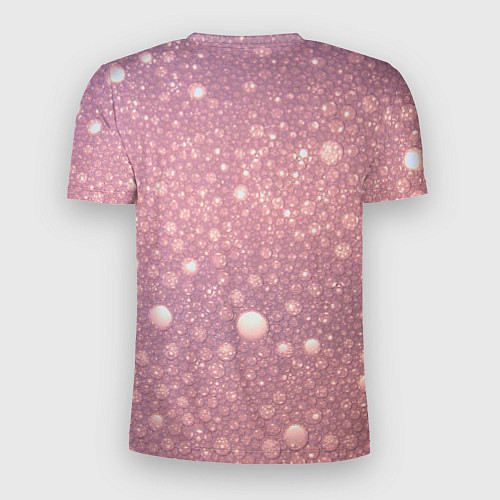 Мужская спорт-футболка Pink bubbles / 3D-принт – фото 2