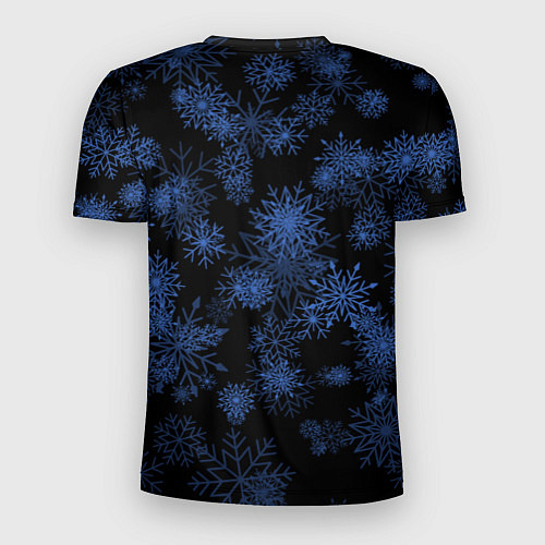 Мужская спорт-футболка Крольки, с новм годм / 3D-принт – фото 2