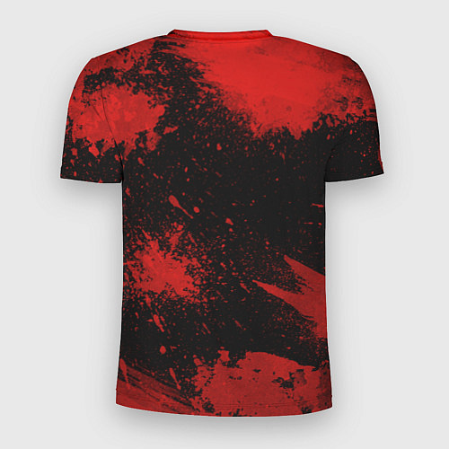 Мужская спорт-футболка Slipknot red satan / 3D-принт – фото 2