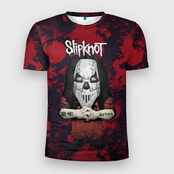 Мужская спорт-футболка Slipknot dark red