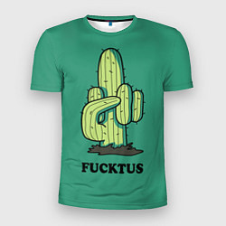 Мужская спорт-футболка Fucktus cactus