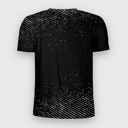 Мужская спорт-футболка Bon Jovi с потертостями на темном фоне / 3D-принт – фото 2