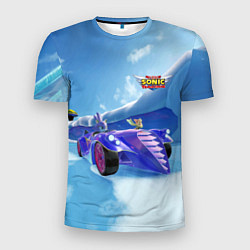 Футболка спортивная мужская Blaze the Cat - Team Sonic racing, цвет: 3D-принт