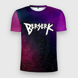 Мужская спорт-футболка Berserk gradient space