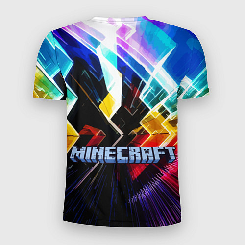 Мужская спорт-футболка Minecraft - warrior - sword / 3D-принт – фото 2