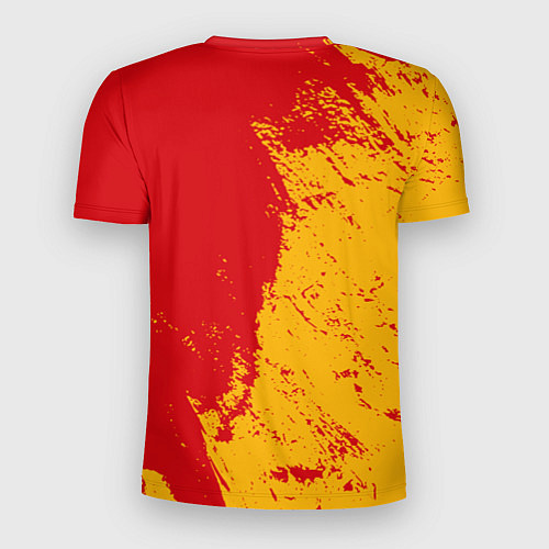 Мужская спорт-футболка Сборная Испании / 3D-принт – фото 2