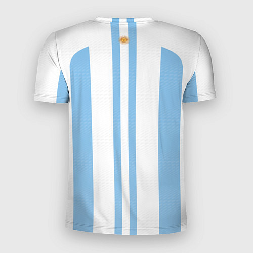 Мужская спорт-футболка Сборная Аргентины ЧМ 2022 / 3D-принт – фото 2