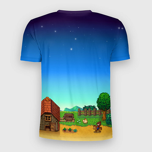 Мужская спорт-футболка Мой дом в Stardew Valley / 3D-принт – фото 2