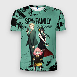 Мужская спорт-футболка Spy family characters