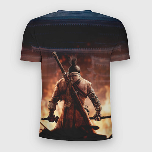 Мужская спорт-футболка Sekiro: Shadows Die Twice / 3D-принт – фото 2