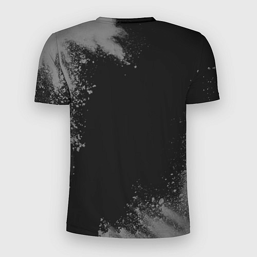 Мужская спорт-футболка Йог с очень большой буквы на темном фоне / 3D-принт – фото 2