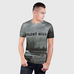 Футболка спортивная мужская Silent hill 2 remake, цвет: 3D-принт — фото 2