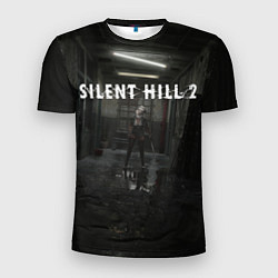 Мужская спорт-футболка Sailent hill 2 ремейк